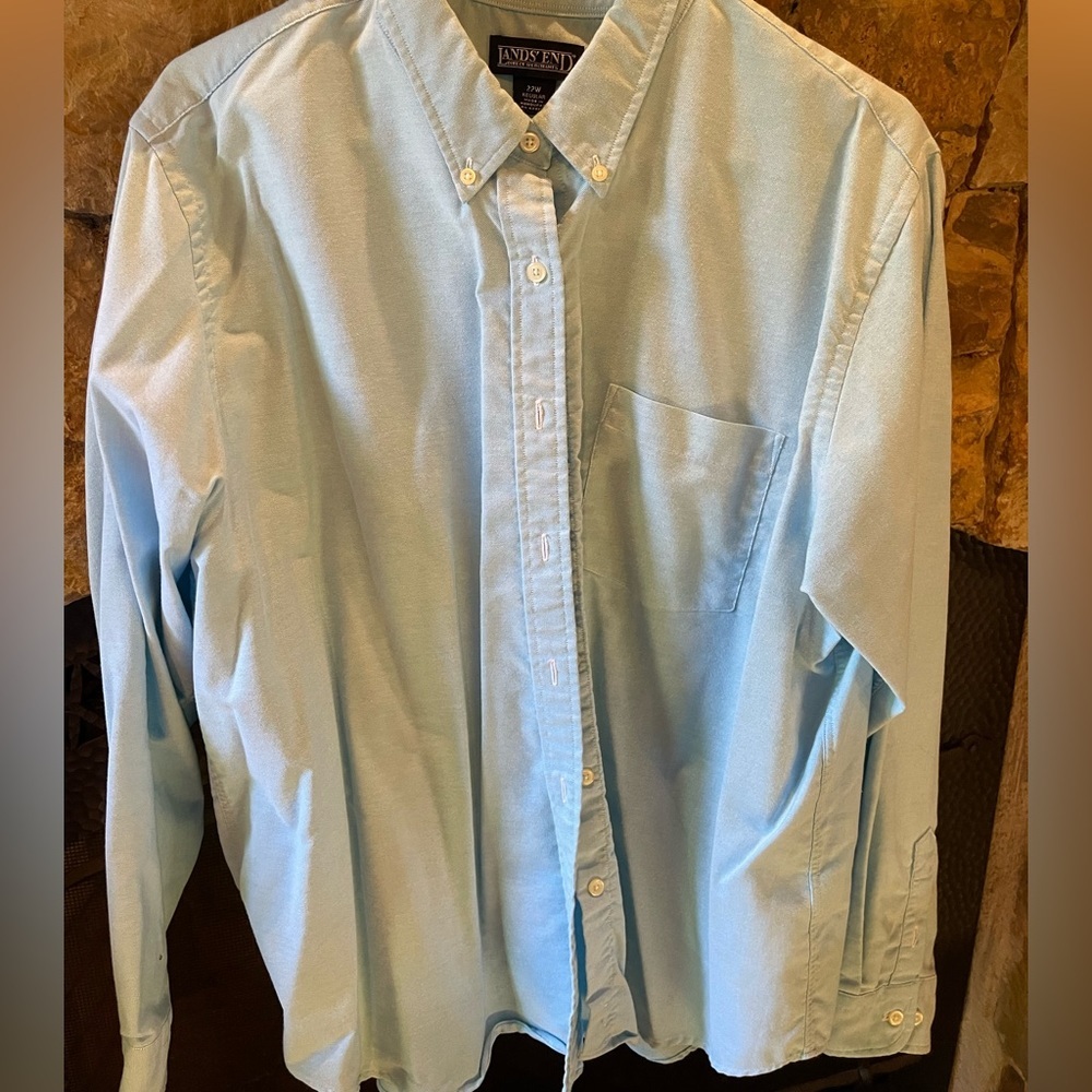 Lands’ end beautiful button down 22W